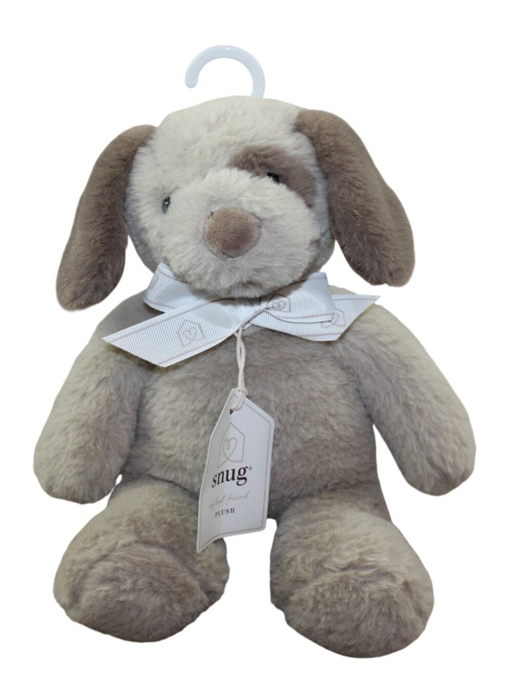 Snug Brown Dog Plush Infant Toddler Stuffed Animal Toy 12" Soft Puppy Lovey NWT